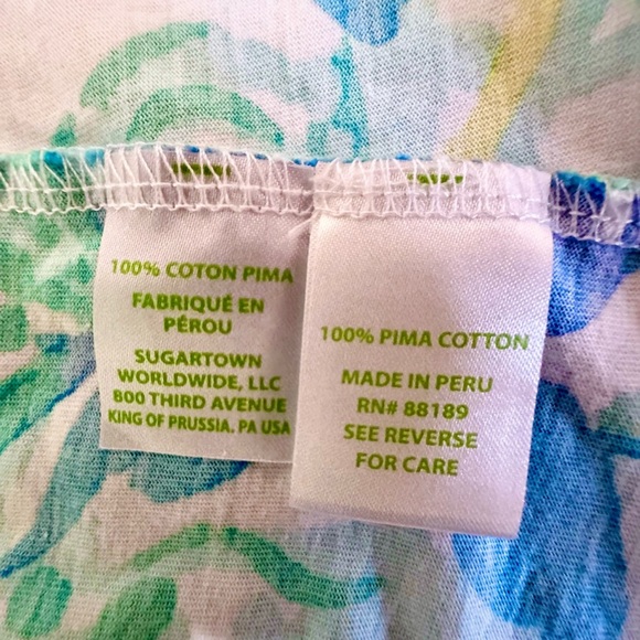 Lilly Pulitzer Monterey Tank Dress In A Pinch Racerback Women’s size Medium EUC - Picture 2 of 11